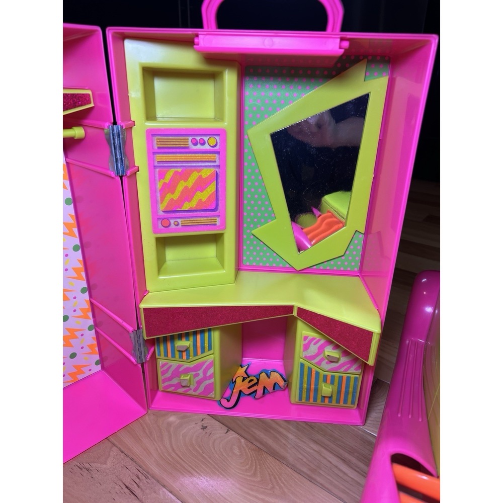 Vintage Jem & The Holograms Backstager Speaker Playset & Rockin' Roadster WORKS! - Picture 6 of 17